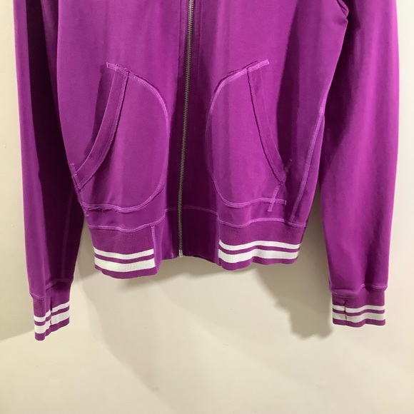 Lululemon Purple Scuba Hooded Jacket - Picture 5 of 9